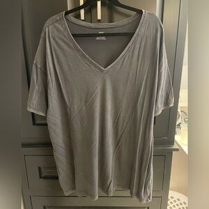 Aerie Oversized V-neck Tshirt